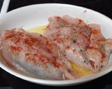 Foto del paso 4 de la receta: Pechuga rellena de espinacas y taquitos de jamón