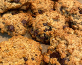 Foto del paso 4 de la receta: Galletas de avena, plátano y chips de chocolate 🍪