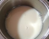 Foto del passaggio 1 della ricetta #170 Panna cotta con coulis di mango