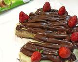 Foto langkah ke 8 dari resep No bake - cheesecake matcha.