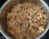 ஸ்பைசி வெஜிடேபிள் பிரியாணி (Spicy vegetable biryani recipe in tamil) ரெசிபி ஸ்டேப் 10 புகைப்படம்