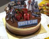 Foto langkah ke 10 dari resep Triple chocolate mousse oreo cake.