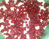 Pas rețetă Panna cotta cu fructe roșii 5 fotografie