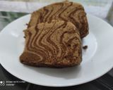 Foto langkah ke 9 dari resep Bolu Zebra Kukus White Coffe.