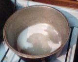 Foto del paso 3 de la receta: Postre de maizena azul