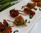 A picture of step 3 of Ladyfingers crispy rings.