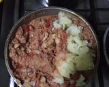Foto del paso 4 de la receta: Papa rellena de atún con rodajas de batata 🍠🤩