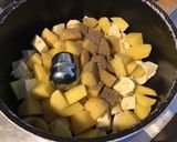 Une image de l'étape 6 de Écrasée de panais et pommes de terre au persil et cardamome.