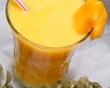 A picture of step 2 of Peach and pineapple juice 😋.