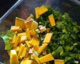 A picture of step 1 of Onion Leaves Curry With Mustards Paste.