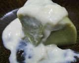 A picture of step 3 of Matcha Pudding.