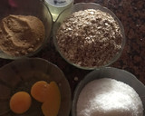 Foto del paso 1 de la receta: Galletas de avena y coco con un toque de chocolate