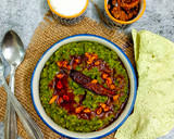 લહસૂની પાલક ખીચડી (Lahsuni Palak Khichdi Recipe In Gujarati) રેસીપી સ્ટેપ7ફોટો