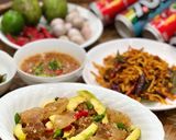 Hình bước làm 3 của món Gân bò dầm cóc