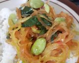 Foto langkah ke 5 dari resep Tumis Pepaya Muda/jangan gandul #MasakTanggalTua.