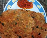 A picture of step 6 of Methi ke parathe.