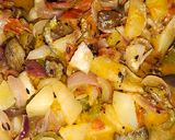A picture of step 3 of Mix veg.
