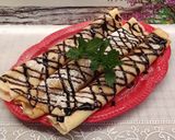 Almás 🍎- levendulás🪻, vaníliás mascarponés🍮 palacsinta 🥞 recept fázis 5 fotója