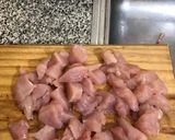 Foto del paso 2 de la receta: Fettuccine con salsa de pollo