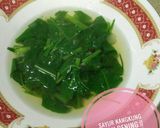 Foto langkah ke 5 dari resep Sayur kangkung kuah bening.