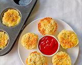 A picture of step 8 of Cheesy veggies muffin scones.