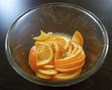 A picture of step 1 of Orange Yogurt cake.