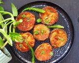 मसाला बैंगन भाजा (Masala baingan bhaja recipe in Hindi) रेसिपी चरण 4 फोटो