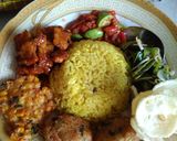 Foto langkah ke 3 dari resep Nasi kuning magic com tanpa santan.