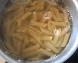 A picture of step 5 of Creamy chicken penne.