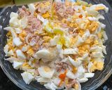 Foto del paso 5 de la receta: Caracolas de hojaldre, rellenas de ensaladilla rusa