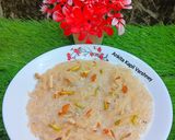 A picture of step 4 of Meethi Sewaiya.
