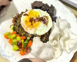Foto langkah ke 9 dari resep Nasi Goreng Kambing Saffron Timur Tengah.