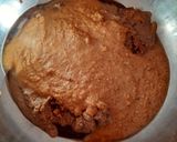 A picture of step 3 of Ragi mung dal ladoo.