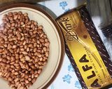 Foto langkah ke 1 dari resep Kue kering Coklat Kacang tanpa oven /kukusan.. cukup dibekukan dalam kulkas.