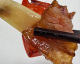 รูปขั้นตอนการทำที่ 5 ของ หมูน้ำค้างผัดต้นหอมญี่ปุ่น
