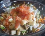 Foto del paso 2 de la receta Ensalada de quinoa y muchas cosas más!!