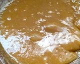 A picture of step 3 of Maisoor paak sweet.
