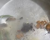 A picture of step 1 of Tandoori chicken broast biryani.