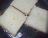 Boil egg and French toast. Breakfast recipe step 3 photo