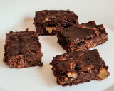 Foto del paso 3 de la receta: Brownie sin azúcar agregado ni edulcorante ni lácteos ni harina. Brownie saludable, rápido y fácil