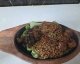 A picture of step 15 of Chinese sizzler.