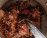 A picture of step 4 of Mutton Pulao.