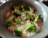 Foto del paso 4 de la receta: Spaghetti con crema de brócoli y jamón
