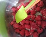 Málnás cheesecake recept fázis 6 fotója