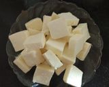 A picture of step 1 of Paneer do pyaza.