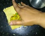 A picture of step 3 of Maggi noodles pockets.