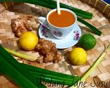 Foto langkah ke 6 dari resep Wedang jahe susu.