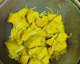 A picture of step 1 of Raw Jackfruit cutlets.