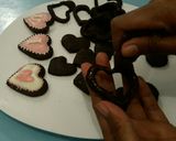 Foto langkah ke 11 dari resep Chocolate Nut Cookie Box (Cookies No Mixer).