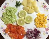 A picture of step 2 of Healthy Chana Chat.